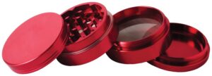 Grinder de aluminio 4P - 50mm ROJO