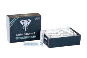 Filtros de carbón activo WHITE ELEPHANT 9mm