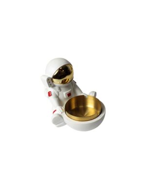 Cenicero Astronauta dorado