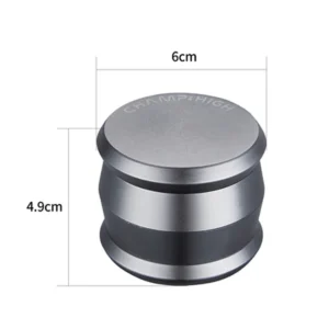 Grinder de aluminio - Thorinder Ø 62mm PLATA