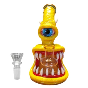 Bong de cristal Monstruo AMARILLO
