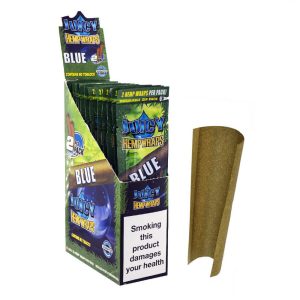 Juicy Jay’s Hemp Wraps Blunt Blue