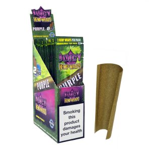 Juicy Jay’s Hemp Wraps Blunt Purple