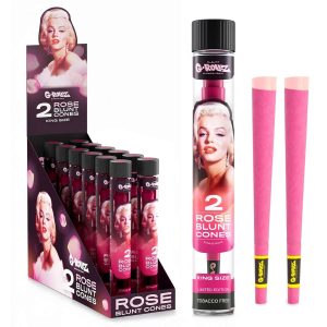 G-Rollz | 2x Pre-rolled Rose Cones 'Fabulous Face'