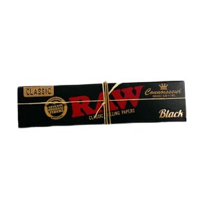 Papeles Raw Black King Size Connoisseur