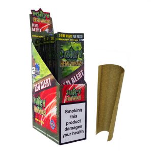 Juicy Jay’s Hemp Wraps Blunt Red Alert