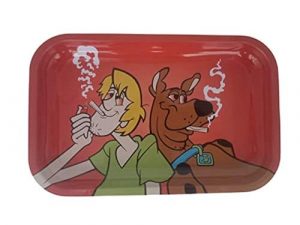 Bandeja de Metal Perro Detective 18 × 14 cm
