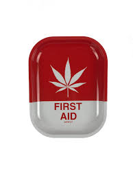 Bandeja de Metal First Aid 18 × 14 cm