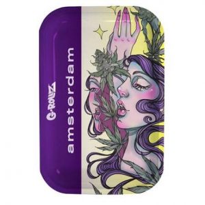 Bandeja de Metal G-Rollz Mushlover 18 × 14 cm