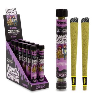 G-Rollz | Cheech & Chong(TM) 2x Terpene Infused Cones 'Blackberry OGK'