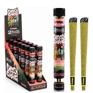 G-Rollz | Cheech & Chong(TM) 2x Terpene Infused Cones 'Watermelon Sunrise'